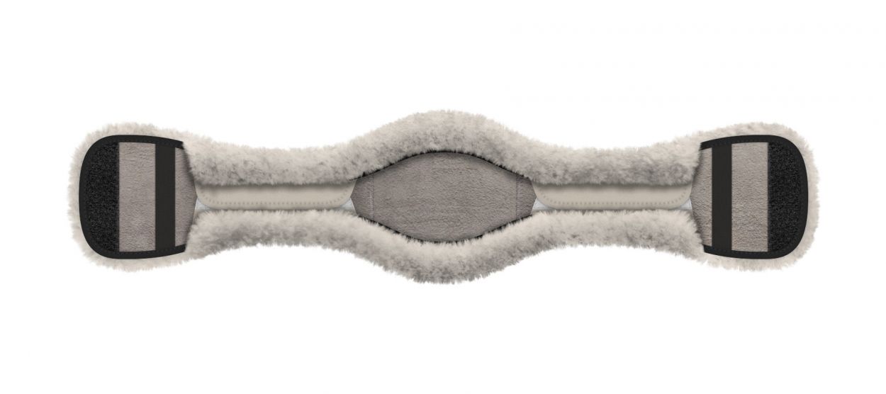 Mattes Slim-Line Lammfellbezug für Kurzgurt anatomisch